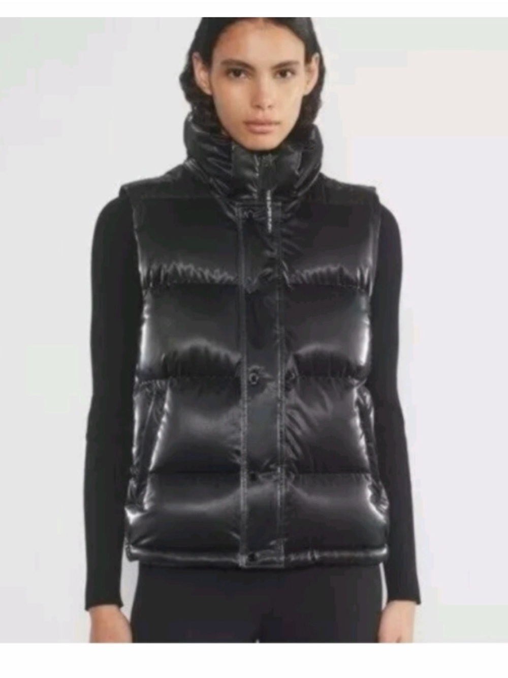 Aritzia the super puff original premium goose dawn vest sz XS